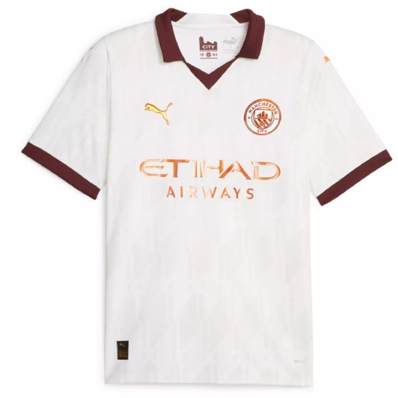 PUMA Manchester City 2023 Away Jersey NWT Size Large - Picture 1 of 2